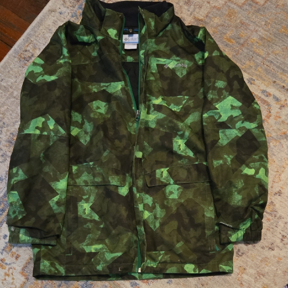 Columbia Kids Camouflage Raincoat